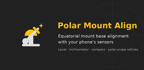 Grafica di presentazione di Polar Mount Align